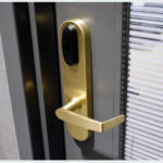 Hotel Door Lock System Electronic hotel door lock with keycard access control system for secure entry in Cebu