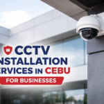 CCTV Installation Services in Cebu: Complete Guide for Businesses CCTV camera installation on a commercial building in Cebu for business security system