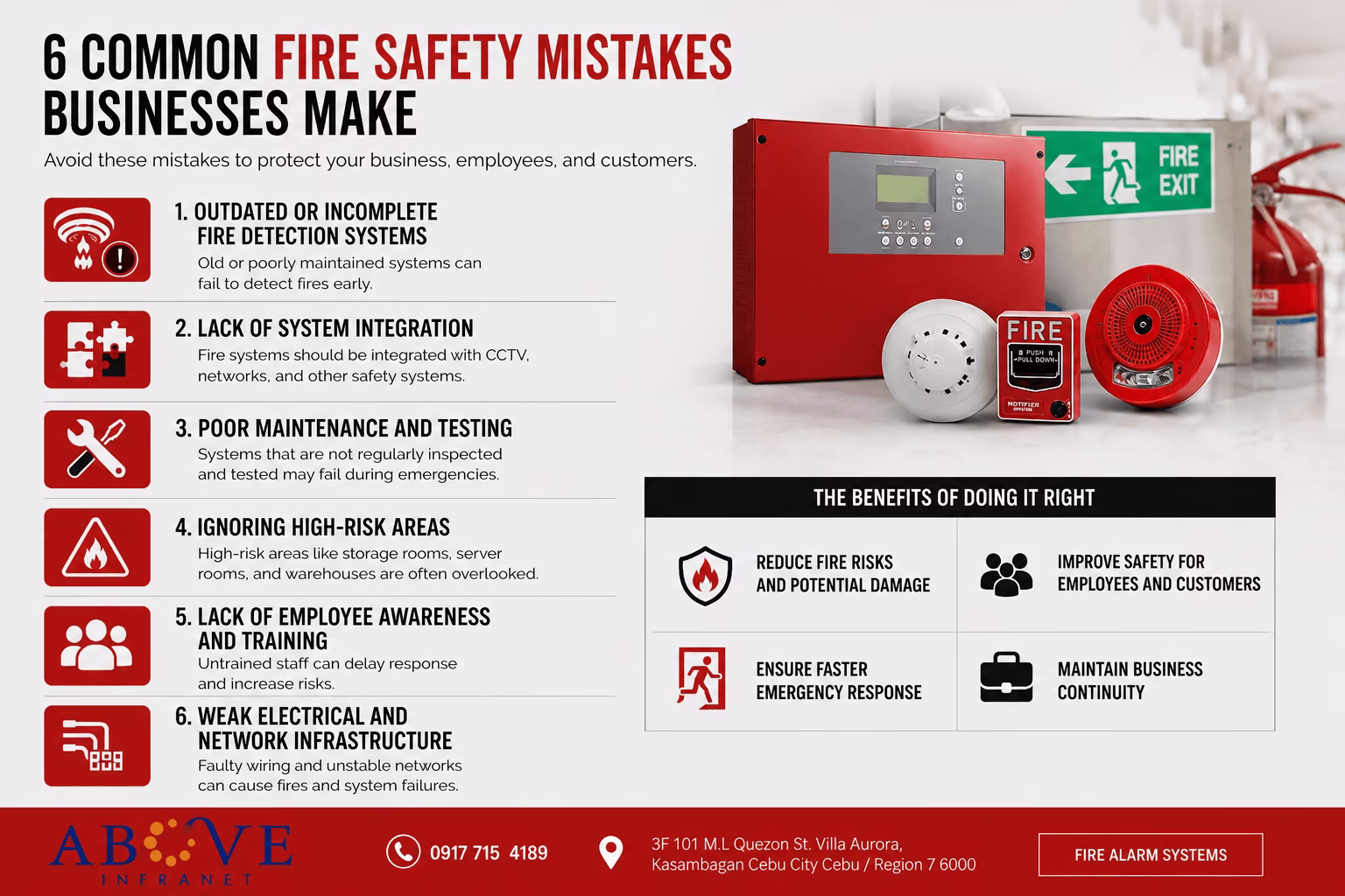 Common Fire Safety Mistakes Businesses Make (And How to Avoid Them)