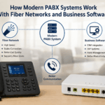 How Modern PABX Systems Work With Fiber Networks and Business Software How Modern PABX Systems Work With Fiber Networks and Business Software