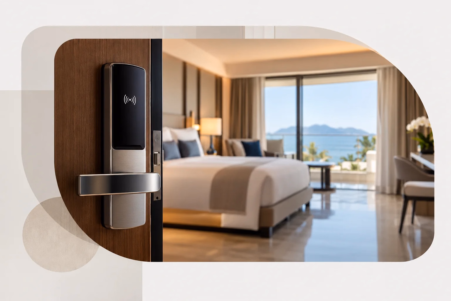 Smart Lock, Serene Sea View