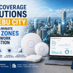 Wi-Fi Coverage Solutions in Cebu City: How to Eliminate Dead Zones and Network Congestion Wi-Fi coverage solutions in Cebu City featuring wireless access points, network monitoring, and business connectivity designed to reduce dead zones and network congestion.
