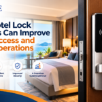 How Hotel Lock Systems Can Improve Guest Access and Hotel Operations Hotel lock system with RFID key card access improving guest entry, security, and hotel operations.
